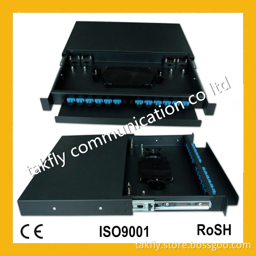 1u 19inch Fiber Optic Patch Panel